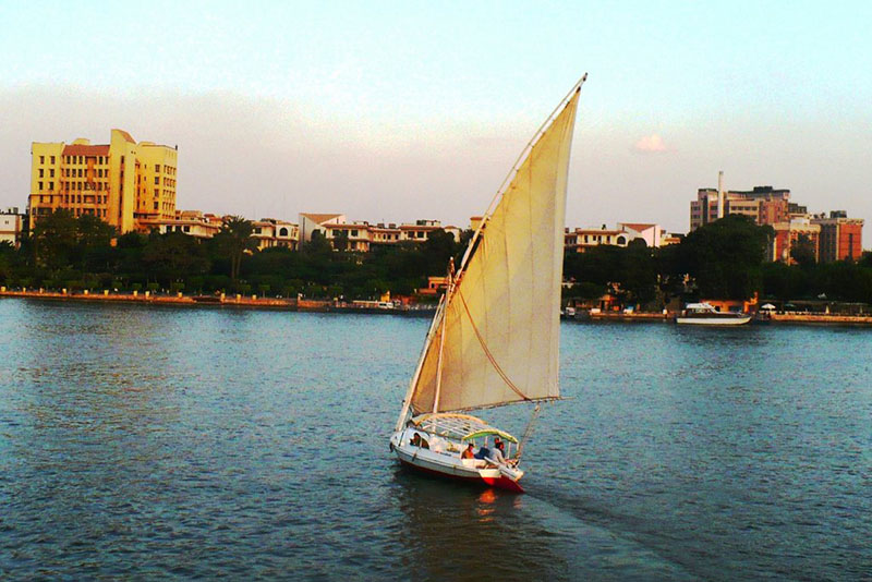 Felucca trip on the Nile in Cairo Felucca trip on the Nile in Cairo